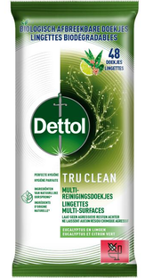 Dettol Tru Clean Eucalyptus & Lime Doekjes 48ML