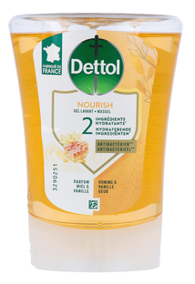 Dettol No-Touch Extra Care Navulling Honey & Vanille 250ML Dettol No-Touch Extra Care Navulling Honey & Vanille 250ML