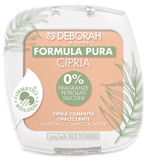 Deborah Milano Formula Pura Gezichtspoeder | Abrikoos 03 10GR Deborah Milano Formula Pura Gezichtspoeder | Abrikoos 03 10GR