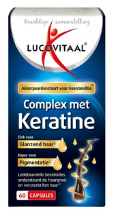 Lucovitaal Complex met Keratine Capsules 60CP Lucovitaal Complex met Keratine Capsules 60CP