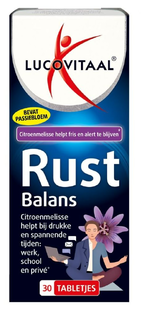 Lucovitaal Rust Balans Tabletten 30TB Lucovitaal Rust Balans Tabletten 30TB