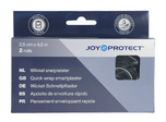 Joy2Protect Snelpleisters 2,5cm x 4,5m Zwart 2ST