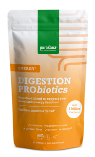 Purasana Digestion Probiotics Energy Poeder 140GR Purasana Digestion Probiotics Energy Poeder 140GR