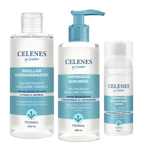 Celenes by Sweden Thermal Gezichtsverzorgingsset - 3 Stuks Celenes by Sweden Thermal Gezichtsverzorgingsset - 3 Stuks