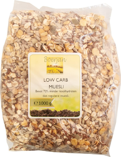 Boerjan Muesli Low Carb 1KG Boerjan Muesli Low Carb 1KG