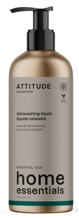 Attitude Dishwashing Liquid Lavender & Rosemary 473ML Attitude Dishwashing Liquid Lavender & Rosemary 473ML