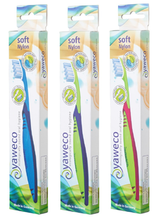 Yaweco Tandenborstel Bio Soft Nylon 1ST Yaweco Tandenborstel Bio Soft Nylon 1ST