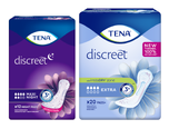 TENA Discreet Extra Verband + Discreet Maxi Night - 2 Stuks TENA Discreet Extra Verband + Discreet Maxi Night - 2 Stuks
