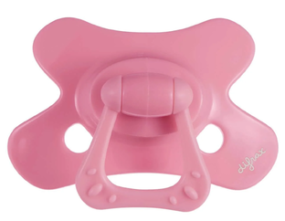 Difrax Fopspeen Natural 12+ Maanden Uni Raspberry 1ST Difrax Fopspeen Natural 12+ Maanden Uni Raspberry 1ST