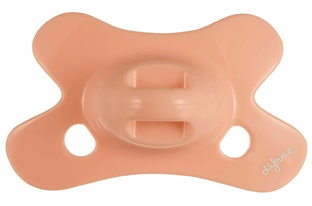 Difrax Fopspeen Natural 0-6M Uni Peachy 1ST Difrax Fopspeen Natural 0-6M Uni Peachy 1ST