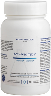 Biotics Acti-Mag Tabs Tabletten 60TB Biotics Acti-Mag Tabs Tabletten 60TB