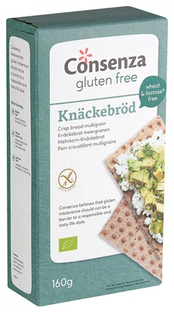 Consenza Knackebrod Meergranen 160GR Consenza Knackebrod Meergranen 160GR