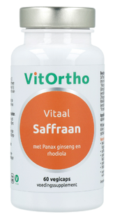 VitOrtho Saffraan Vitaal Capsules 60CP VitOrtho Saffraan Vitaal Capsules 60CP