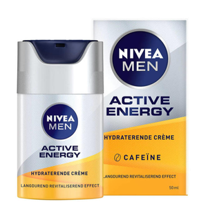 Nivea Men Active Energy Hydraterende Gezichtscrème 50ML Nivea Men Active Energy Hydraterende Gezichtscrème 50ML