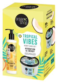 Organic Shop Tropical Vibes Giftset 1ST Organic Shop Tropical Vibes Giftset 1ST