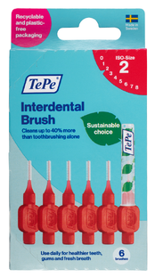 TePe Interdentale Rager Original Rood 0,5mm 6ST TePe Interdentale Rager Original Rood 0,5mm 6ST
