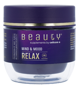 CellCare Beauty Supplements Mind & Mood Relax Capsules 60CP