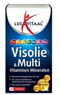 Lucovitaal Multi & Visolie Capsules 60CP