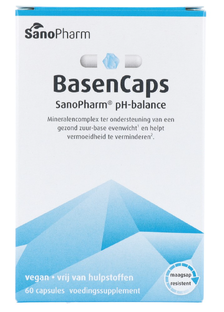 Sanopharm BasenCaps pH-Balance Capsules 60CP Sanopharm BasenCaps pH-Balance Capsules 60CP