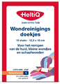 HeltiQ Wondreinigingsdoekjes - Schaafwond Stap 1 - 10ST