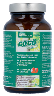 Rio Amazon GoGo Guarana Capsules 60CP Rio Amazon GoGo Guarana Capsules 60CP