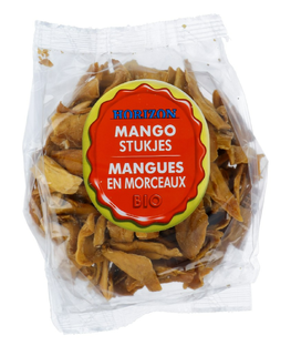 Horizon Mango Stukjes Bio 250GR Horizon Mango Stukjes Bio 250GR