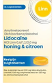 Linn Lidocaine Keelpijn Honing en Citroen Zuigtabletten 24ZTB