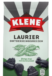 Klene Laurier Ontdekkingsreizen Stevige Drop 170GR Klene Laurier Ontdekkingsreizen Stevige Drop 170GR