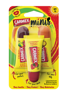 Carmex Lip Balm Assorted Tube 3-pack 3ST