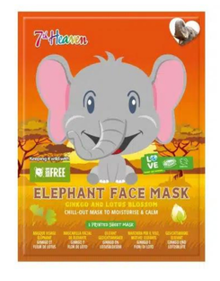 Montagne Jeunesse 7th Heaven Elephant Face Mask Ginkgo & Lotus Blossom 1ST Montagne Jeunesse 7th Heaven Elephant Face Mask Ginkgo & Lotus Blossom 1ST