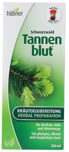 Hubner Tannenblut Siroop 250ML Hubner Tannenblut Siroop 250ML