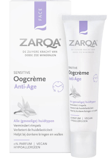 Zarqa Sensitive  Oogcrème Anti-Age met Dode Zee mineralen 15ML