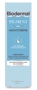 Biodermal Pigment Nachtcrème met Niacinamide & Hyaluronzuur 50ML Biodermal Pigment Nachtcrème met Niacinamide & Hyaluronzuur 50ML