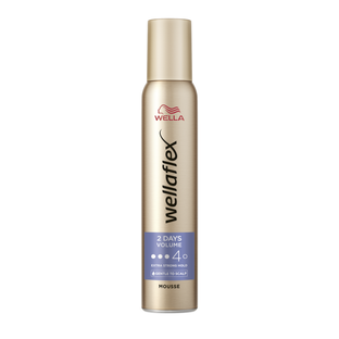 Wella Flex Mousse 2 Days Volume 4 Extra Strong 200ML Wella Flex Mousse 2 Days Volume 4 Extra Strong 200ML