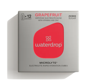 Waterdrop Microlyte Grapefruit Hydration Cubes 12ST Waterdrop Microlyte Grapefruit Hydration Cubes 12ST