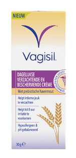 Vagisil Dagelijkse Verzachtende en Beschermende Crème 30GR Vagisil Dagelijkse Verzachtende en Beschermende Crème 30GR