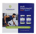 Vitakruid Multi Dag & Nacht Man Sport 100% Vegan 2 x 30 60TB Vitakruid Multi Dag & Nacht Man Sport 100% Vegan 2 x 30 60TB
