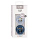 BIBS Fopspeen 0-6 Maanden Dusty Blue/Steel Blue 2ST 70295