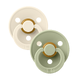 BIBS Fopspeen 0-6 Maanden Anatomic Ivory/Sage 2ST 70290