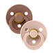 BIBS Fopspeen 6-18 Maanden Anatomic Blush/Woodchuck 2ST 70303