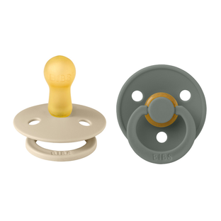 BIBS Fopspeen 6-18 Maanden Vanilla/Pine 2ST BIBS Fopspeen 6-18 Maanden Vanilla/Pine 2ST