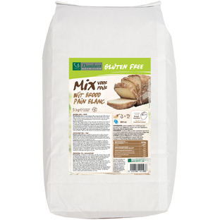 Damhert Gluten Free Broodmix Wit Groot 5000GR Damhert Gluten Free Broodmix Wit Groot 5000GR