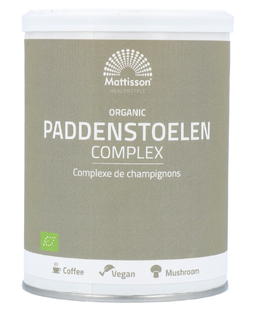 Mattisson HealthStyle Paddenstoelen Complex Poeder 100GR Mattisson HealthStyle Paddenstoelen Complex Poeder 100GR