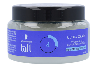 Schwarzkopf Taft Ultra Chaos Styling Gel Hold 4/15 250ML Schwarzkopf Taft Ultra Chaos Styling Gel Hold 4/15 250ML