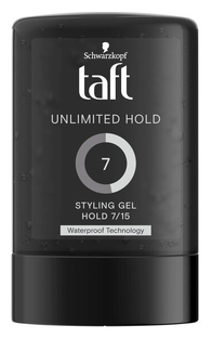 De Online Drogist Schwarzkopf Taft Unlimited Hold Styling Gel Hold 7/15 300ML aanbieding
