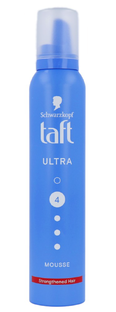 Schwarzkopf Taft Mousse Ultra Strong 200ML Schwarzkopf Taft Mousse Ultra Strong 200ML