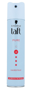Schwarzkopf Taft Hairspray Pure Hold 250ML Schwarzkopf Taft Hairspray Pure Hold 250ML