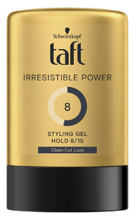 Schwarzkopf Taft Irresistible Power Styling Gel Hold 8/15 300ML