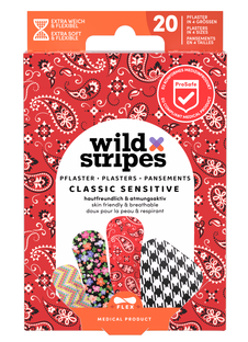Wild Stripes Pleister Classic Sensitive Fashion 20ST