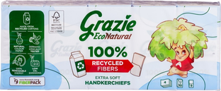 Grazie Natural Grazie EcoNatural Zakdoeken 90ST Grazie Natural Grazie EcoNatural Zakdoeken 90ST